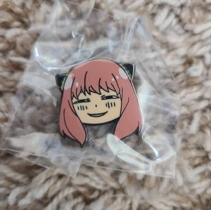 Anya Smug Enamel Pin from Spy x Family